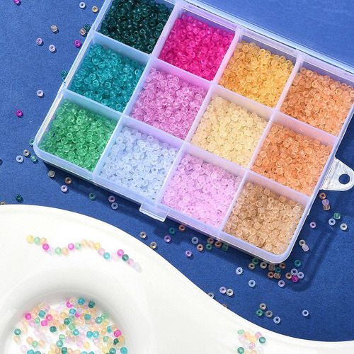 Kit De Cuentas De 3mm, Ilustraciones Decorativas Hechas A