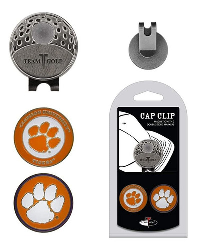 Clip Equipo De Golf Ncaa Clemson Tigers Cap Golf Con 2 Extra