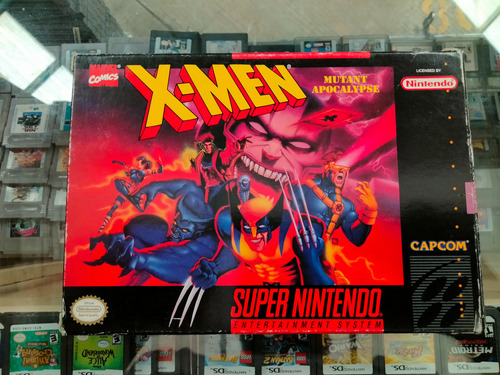 X-men Mutant Apocalyse Super Nintendo