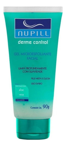 Nupill Derme Control Gel Microesfoliante Facial 90g Tipo de pele Mista