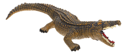 Modelo Animal Simulado Con Figura De Cocodrilo