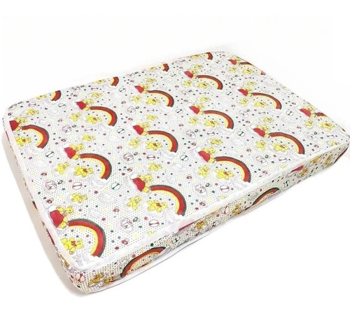 Colchon Practicuna 1.00x 0,70x9cm Espuma  Friselina Motivos Infantiles 