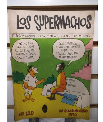 Comic Los Supermachos 120 Editorial Posada Vintage 