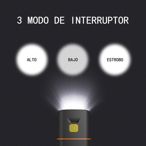 Imagen 5 de 7 de Luz De Bicicleta Impermeable Recargable 1000lm + Luz Trasera