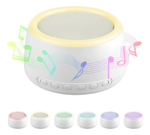 Y) Rechargeable White Noise Machine Sleep Therapy Sounds