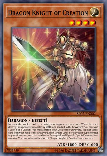 Dragon Knight Of Creation - Super Rare    Sr02