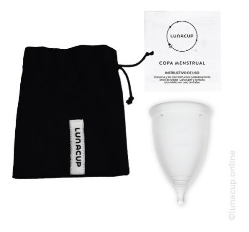 Imagen 2 de 7 de Copa Menstrual Lunacup Duo Pack: 1 Mini + 1 Grande + Regalo