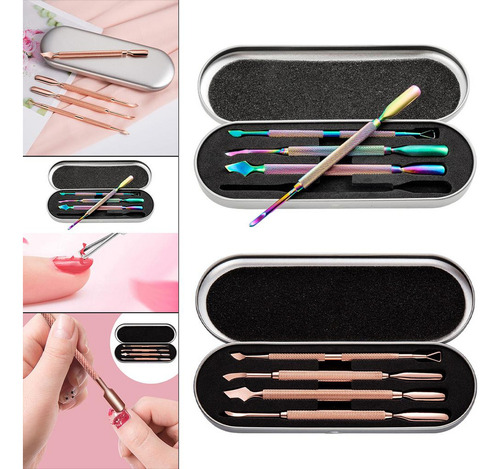 Yn Removedor De Cutículas Herramientas De Manicura Limpias