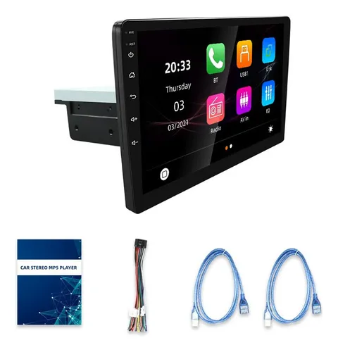 10 Pulgadas Carplay Y Android Auto Estéreo Mp5