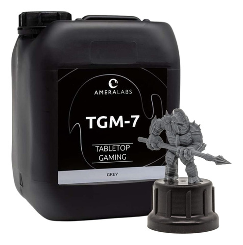Tgm-7 - Resina De Impresin 3d Para Miniaturas De Mesa, Resis
