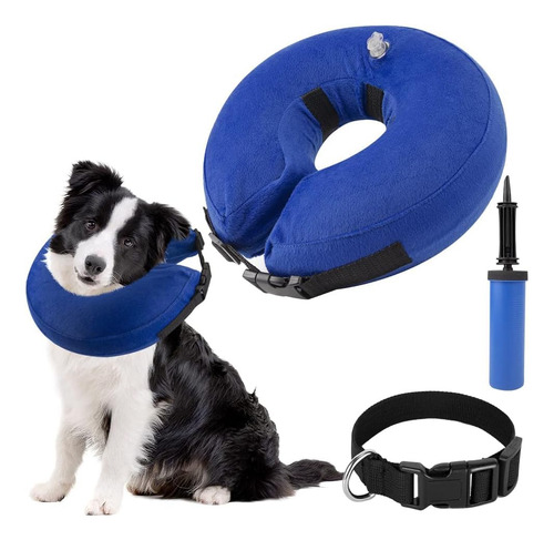 Collar Isabelino For Perros, Cono De Recuperación Inflable