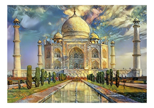 Rompecabezas Puzzle Educa 1000 Piezas Taj Mahal 19613