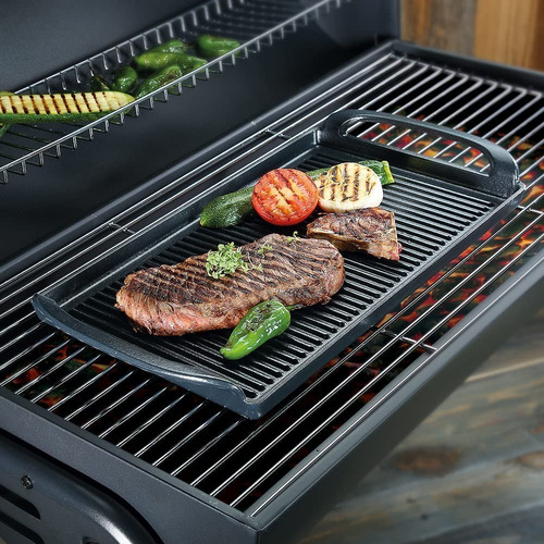 Küchenprofi® Bifera De Hierro Fundido Para Parrilla Color Negro
