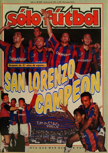 Imagen 2 de 10 de Revistas Solo Futbol Arg Digitalizada Pdf Numero 1 A 749