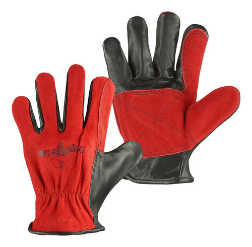 Strongarm Guantes De Soldadura Tig De Cuero Con Refuerzo Con