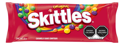 Skittles Dulces Caramelo Suave Original 10pack De 22g - 220g