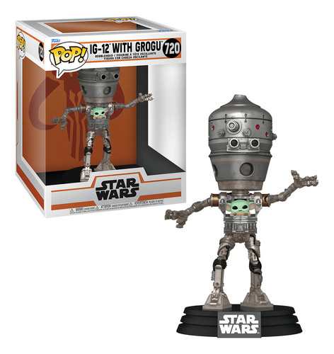 Funko Pop! Star Wars Ig-12 With Grogu 720