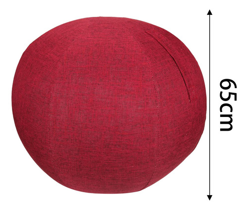 Cubierta De Pelota De Yoga, Pelotas De Parto Para Rojo 65cm