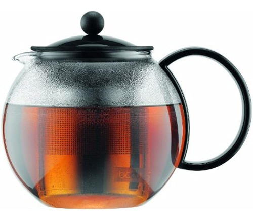 Bodum Assam Tea Press Con Filtro De Acero Inoxidable De 34 O