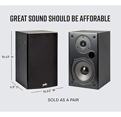Altavoces Polk Audio T15 100w - Sonido Envolvente Dolby Dts