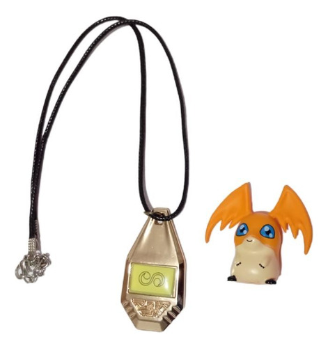 Figura Digimon Patamon Y Emblema