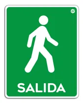 Comprar Señalamiento Salida Proteccion Civil Letrero 20x25