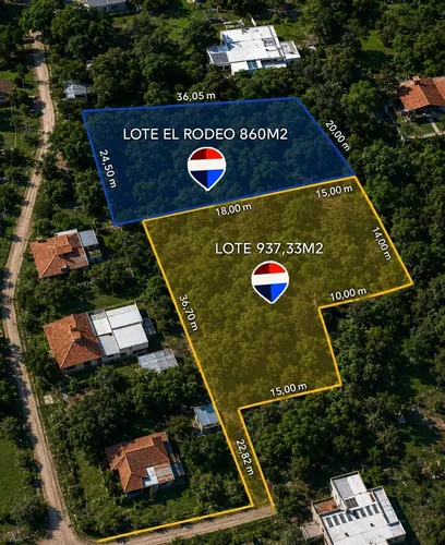Venta Lote El Rodeo 860m2 Listo Para Escriturar