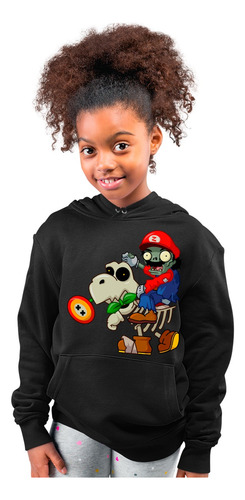Infantil Ojo Sudadera Plantas Vs Zombies Super Mario Yoshi
