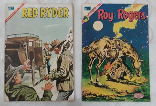 Historietas Antiguas Red Rayder Y Roy Rogers. 1975