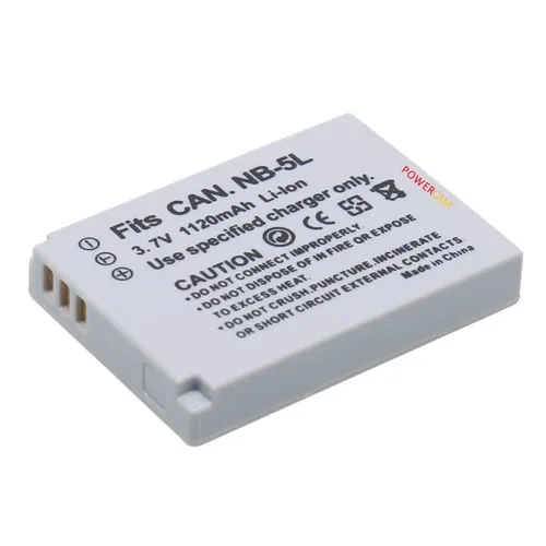 Pila Bateria Powercam Nb5l Para Canon Sx200 210 Ixus 90 800