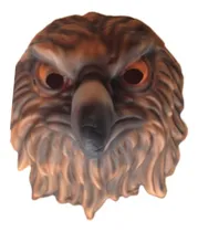 Comprar Máscara De Cotillón Mascaritas Águila Real Foami Suave Color Café