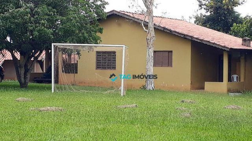 Chácara Com 3 Dormitórios À Venda, 75000 M² Por R$ 1.300.000 - Cidade Satélite Íris - Campinas/sp - Ch0031