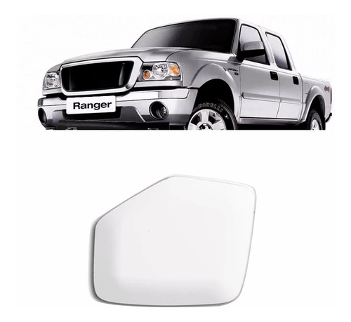 Imagen 1 de 5 de Vidrio Espejo Retrovisor P/ Ford Ranger 2003 A 2009 Derecho