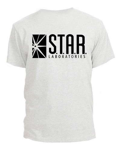 Remera The Flash S.t.a.r Laboratories Star