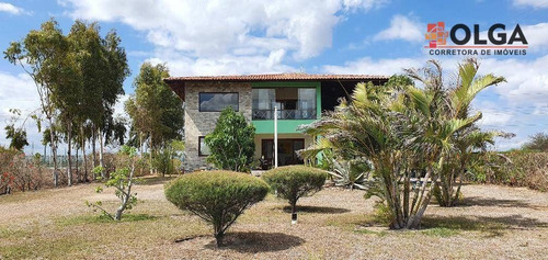 Casa Com 4 Dormitórios À Venda, 245 M² Por R$ 650.000,00 - Gravatá - Sairé/pe - Ca0582