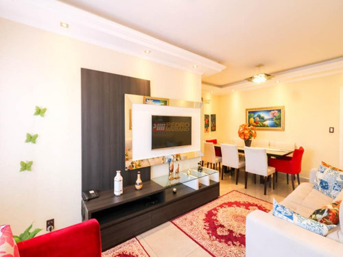 Imagem 1 de 15 de Apartamento No Bairro Nova Petropolis Em Sao Bernardo Do Campo Com 03 Dormitorios - V-30673