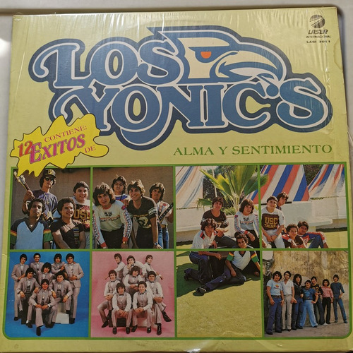 Disco Lp:los Yonics- Alma Y Sentimientoo