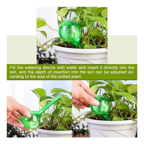 8 Globos De Riego De Plantas Bolas De Autorriego Automáticas