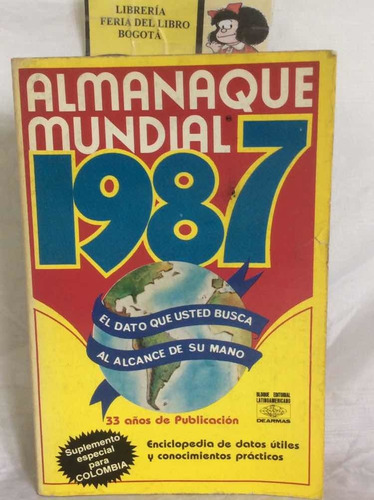 Almanaque Mundial - 1987 - Editorial America
