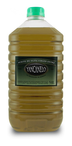 Imagen 2 de 8 de Aceite De Oliva Extra Virgen Yancanelo Bidón 5 Litros X 2 U