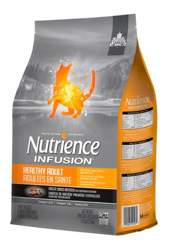 Alimento Nutrience Infusion Para Gato En Bolsa De 2.27kg