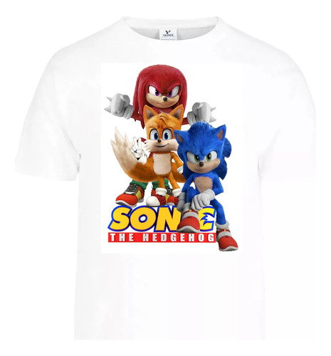 Camisas Sonic The Hedgehog 2 La Pelicula Diseños Increíbles