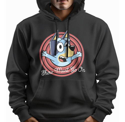 Sudadera Bluey Estilo Looney Tunnes Unisex