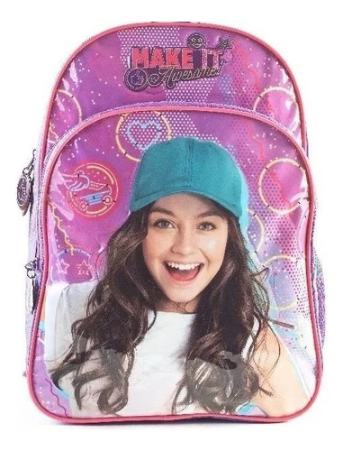 Mochila Espalda Soy Luna 16 P Wabro Sharif Express 81447 Color Borde Rosa