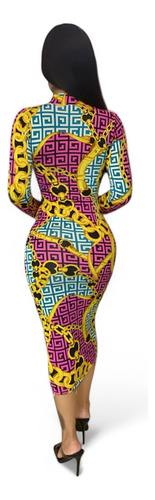 Vestido Dione Licra Coreana Mujer Estándar Mujer