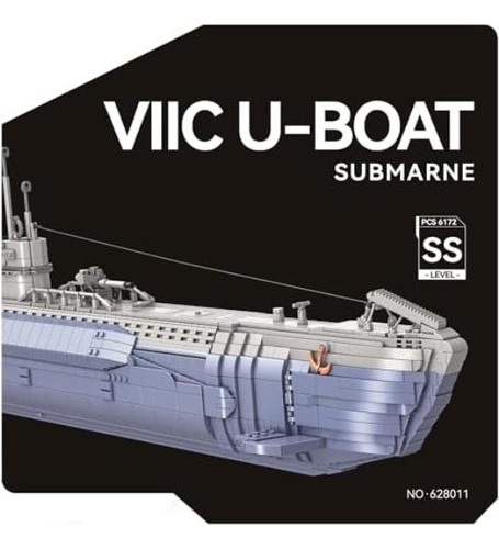 Kowkis Juego De Construcción De Submarinos Alemanes Viic U-5