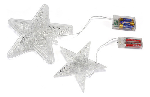 Luces Led Con Forma De Estrella Luminosa Para Decoración De