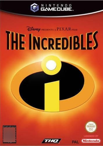 Disney Pixar The Incredibles Nintendo Game Cube 