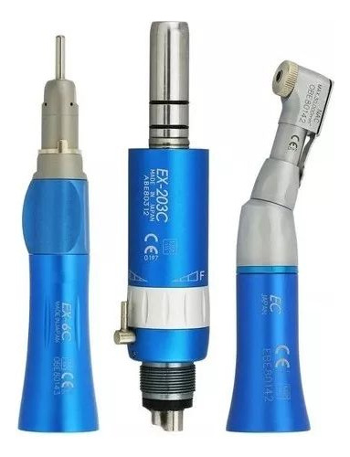 Kit Odontológico Nsk Ex-203c Set, En Color Azul