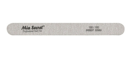 Lima Para Uñas Forte Zebra Straight Nail File 180 Mia Secret